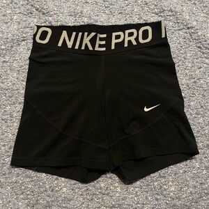 Nike Pro Women's Athletic Black Shorts